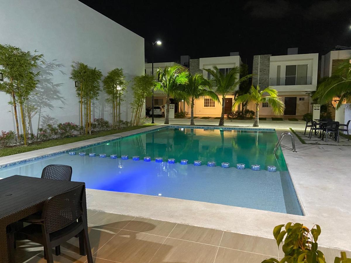Villa Casa Rosa Smart House à Playa del Carmen Extérieur photo